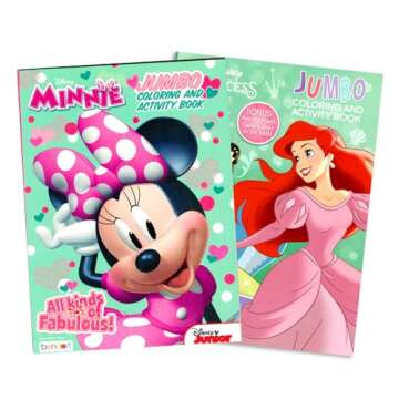 Disney Classics Coloring Book Set with Activities for Kids