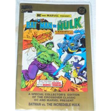 Dc and Marvel Present Batman Vs the Incredible Hulk (A SPECIAL COLLECTOR'S EDITION)