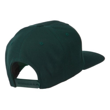 New York Embroidered Snapback Cap Spruce OSFM Unisex