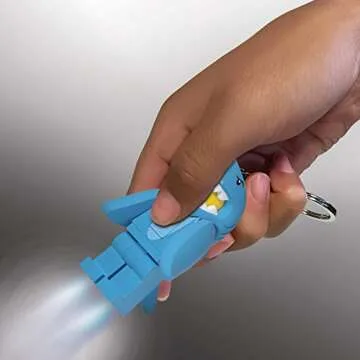 LEGO Shark Suit Guy Light Keychain - 3 Inch Mini Figure