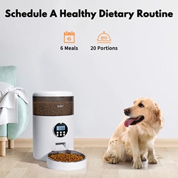 WOPET Automatic Cat Feeder for Timely Feedings