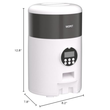 WOPET Automatic Cat Feeder for Timely Feedings