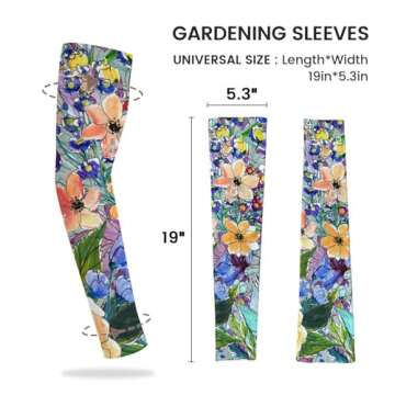 YPHCDO Sun Protection Gardening Sleeves for Women