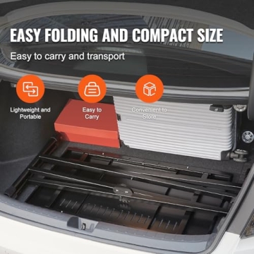 VEVOR Adjustable DJ Table Stand - Portable & Lightweight