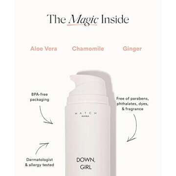 Cooling Maternity Leg Foot Cream - HATCH Down, Girl