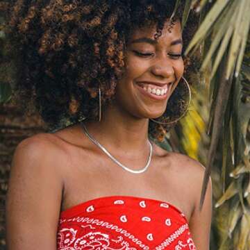 Simple & Elegant Silver Chain Choker Necklace for Daily Wear