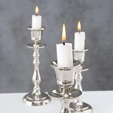 Americana 3 Piece Candle Stick Holders for Elegant Decor