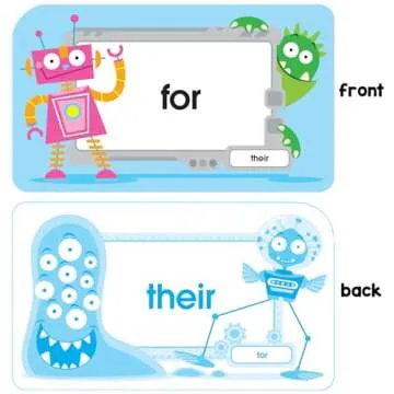 School Zone Sight Words Flash Cards for Kids Ages 5 and Up