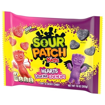 SOUR PATCH KIDS Valentine's Day Candy Hearts 10 oz