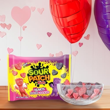 SOUR PATCH KIDS Valentine's Day Candy Hearts 10 oz