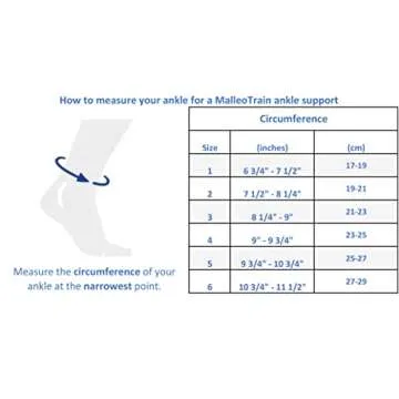 Bauerfeind - MalleoTrain - Ankle Support Brace - Helps Stabilize the Ankle Muscles and Joints For Injury Healing and Pain Relief - Right Foot - Size 2 - Color Beige