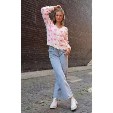 Stylish ECOWISH Women Floral Cropped Cardigan for All Seasons