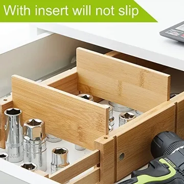 Bamboo Drawer Dividers for Ultimate Organization