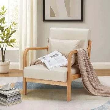 Esright Accent Chair Sturdy Modern Design for Home Comfort