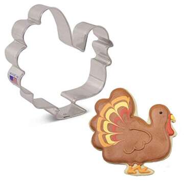 Ann Clark Cookie Cutters 3-Piece Happy Thanksgiving Bundle