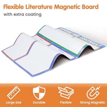 Magnetic Literature Teaching Charts for Classroom Learning