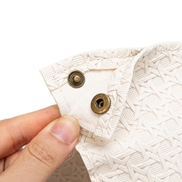 Agirlvct Modern PU Leather Tissue Box Cover for Home