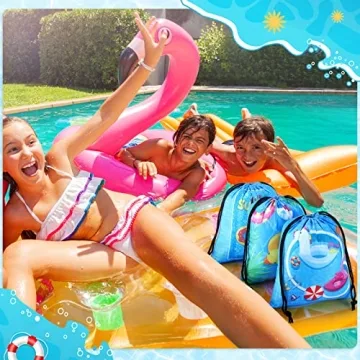 12 Vibrant Pool Party Bags for Kids' Summer Fun
