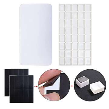 FCLUB Empty Watercolor Palette with 40 Wells, Lightweight & Portable