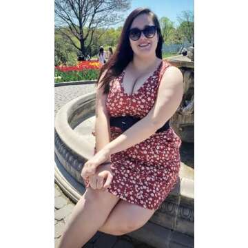 HUHOT Graduation Sun Dresses Women Casual Summer Homecoming Dress Sexy Knee Length Wedding Guest Flowy Midi Sundress Juniors Summer Spring Dresses for Women 2025