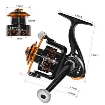 Summer and Centron Spinning Reels - Lightweight & Smooth
