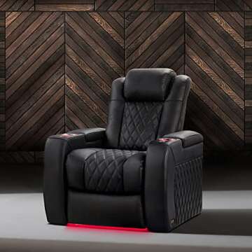 Valencia Tuscany Luxury Edition | Semi-Aniline Italian Nappa Leather 20000, Power Recline, Power Lum...