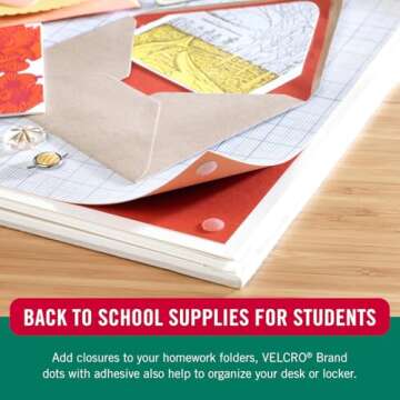 VELCRO Brand Clear Tape for Indoor/Outdoor Projects