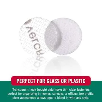 VELCRO Brand Clear Tape for Indoor/Outdoor Projects