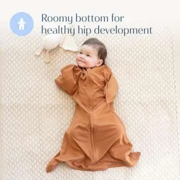 SleepingBaby Zipadee-Zip Cozy Baby Swaddling Blanket