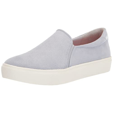 Dr. Scholl's Shoes Womens Nova Slip On Fashion Sneaker,Blue Microfiber,7.5