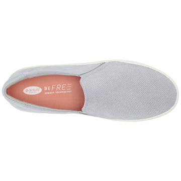 Dr. Scholl's Shoes Womens Nova Slip On Fashion Sneaker,Blue Microfiber,7.5