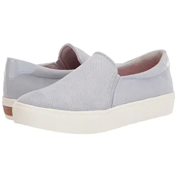Dr. Scholl's Shoes Womens Nova Slip On Fashion Sneaker,Blue Microfiber,7.5