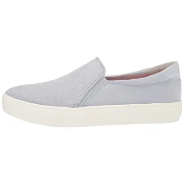 Dr. Scholl's Shoes Womens Nova Slip On Fashion Sneaker,Blue Microfiber,7.5