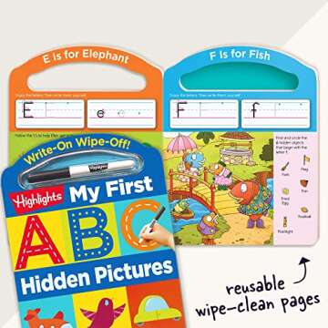Highlights for Children Summer Learning Pack Getting Ready for Preschool - Reading and Writing, Cutting and Pasting, ABCs