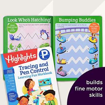 Highlights for Children Summer Learning Pack Getting Ready for Preschool - Reading and Writing, Cutting and Pasting, ABCs