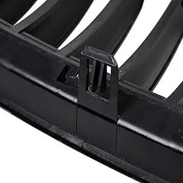 Astra Depot Gloss Black Kidney Grill for BMW E63 E64