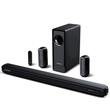 5.1 CH Dolby Audio Sound Bar with Wireless Subwoofer