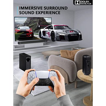 5.1 CH Dolby Audio Sound Bar with Wireless Subwoofer