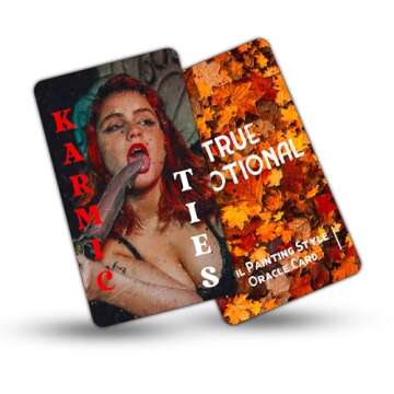 GZXINKE Twin Flame Love Oracle Cards for Relationships