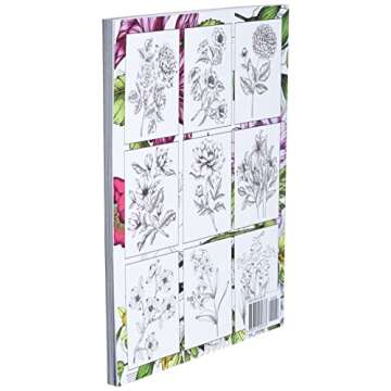 Bloom Adult Coloring Book: Beautiful Flower Garden Patterns and Botanical Floral Prints | Over 50 Designs of Relaxing Nature and Plants to Color