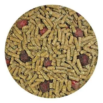 Chinchilla Diet with Rose HIPS 18 lb. - Nutritionally Complete Natural Healthy Pellet Food for Pet Chinchillas