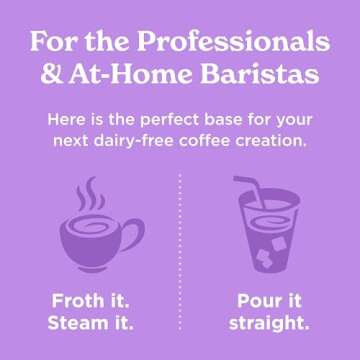 Califia Farms - Oat Barista Blend Oat Milk, 32 Oz, Dairy Free, Vegan, Plant Based, Gluten Free, Non GMO, Milk Frother, Coffee Creamer