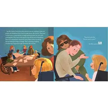 All the Way to the Top: How One Girl's Fight for Americans with Disabilities Changed Everything (Inspiring Activism and Diversity Book About Children with Special Needs)