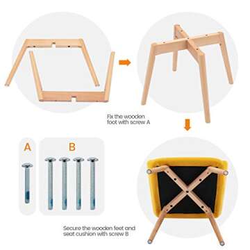 Ceedment Dining Chair - Stylish & Comfortable Seating