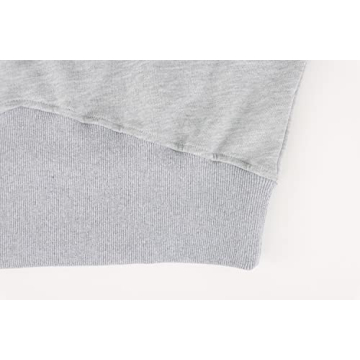 Stylish MISSACTIVER Women Casual Crewneck Crop Sweatshirt