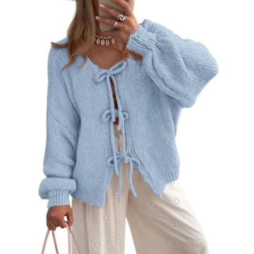 Chic Chunky Knit Women's Cardigan for the Season