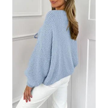Chic Chunky Knit Women's Cardigan for the Season