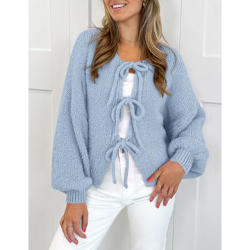 Chic Chunky Knit Women's Cardigan for the Season