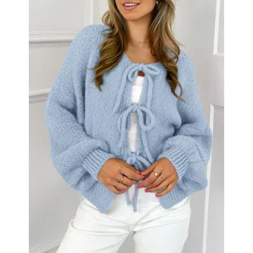 Chic Chunky Knit Women's Cardigan for the Season