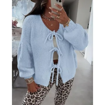 Chic Chunky Knit Women's Cardigan for the Season